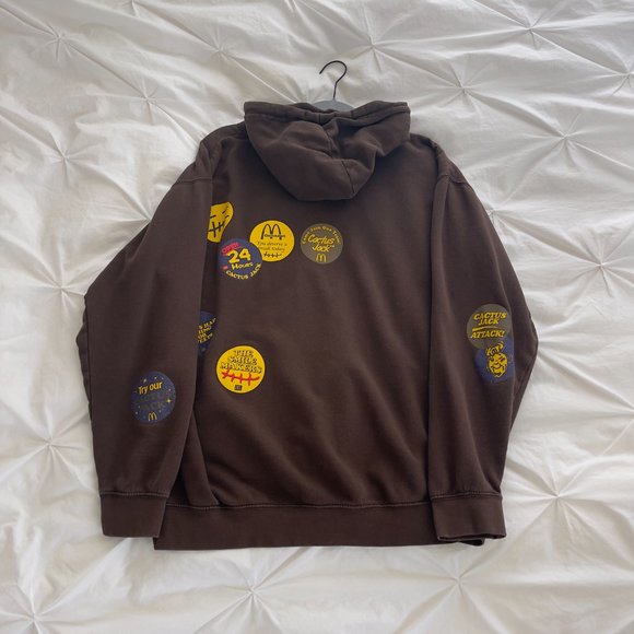 Travis Scott x McDonald's Cactus Jack Sticker Hoodie CPFM - Picture 4 of 5